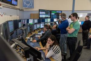 Wissenschaftler des LHC am CERN