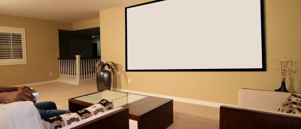 rahmenleinwand beamer