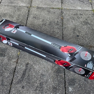 Karton des getesteten Rasentrimmers von Einhell.