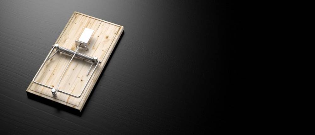 Rattenfalle-Schlagfalle-Test