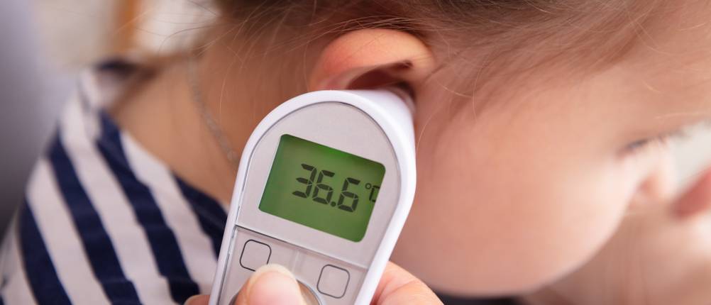 Reer-Fieberthermometer-Test