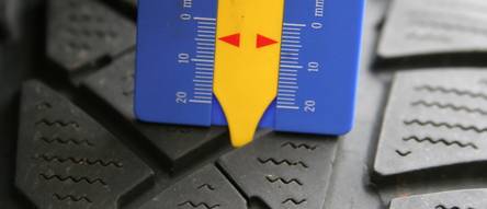 Tiefemesser Messgerät 0-25,4mm Reifenmessgerät Profiltiefenmesser
