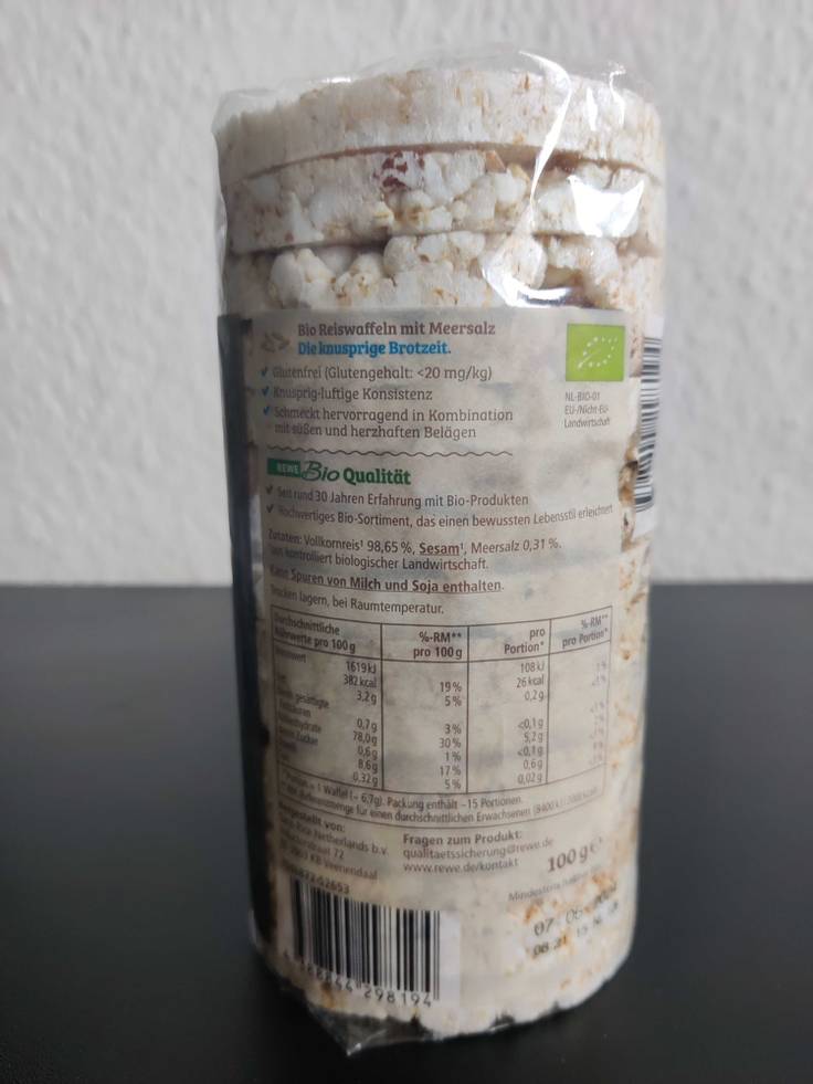 Wie Viel Kalorien Hat Eine Reiswaffel Reiswaffel Test & Vergleich » Top 10 im Juli 2025