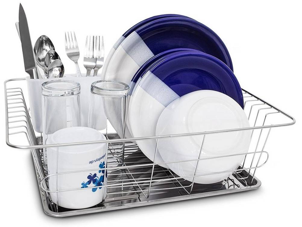 geschirrablage edelstahl metall kaufen