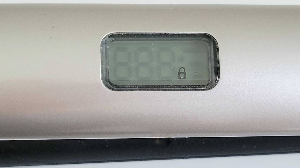 Temperaturregler von einem Keramik remington-glaetteisen