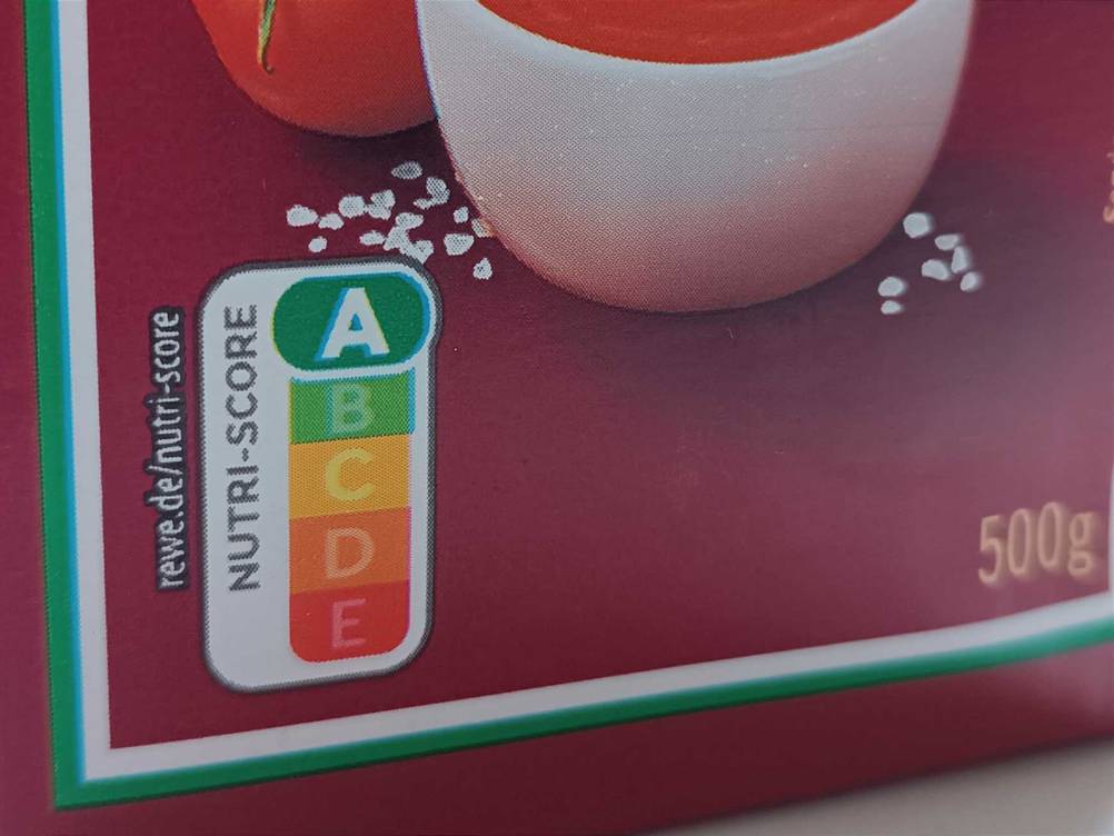 Beste Wahl passierte Tomaten mit Nutri Score