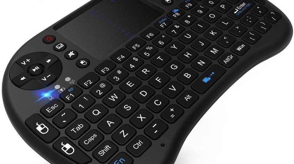 Wireless-Mini-Tastatur mit Touchpad