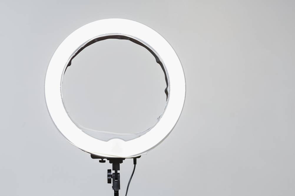 Ringlicht-Test