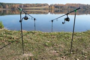 Erdspieße statt Rod-Pod nutzen