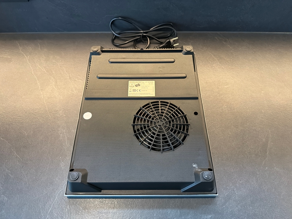 Die Unterseite der Rommelsbacher CT 2010/IN