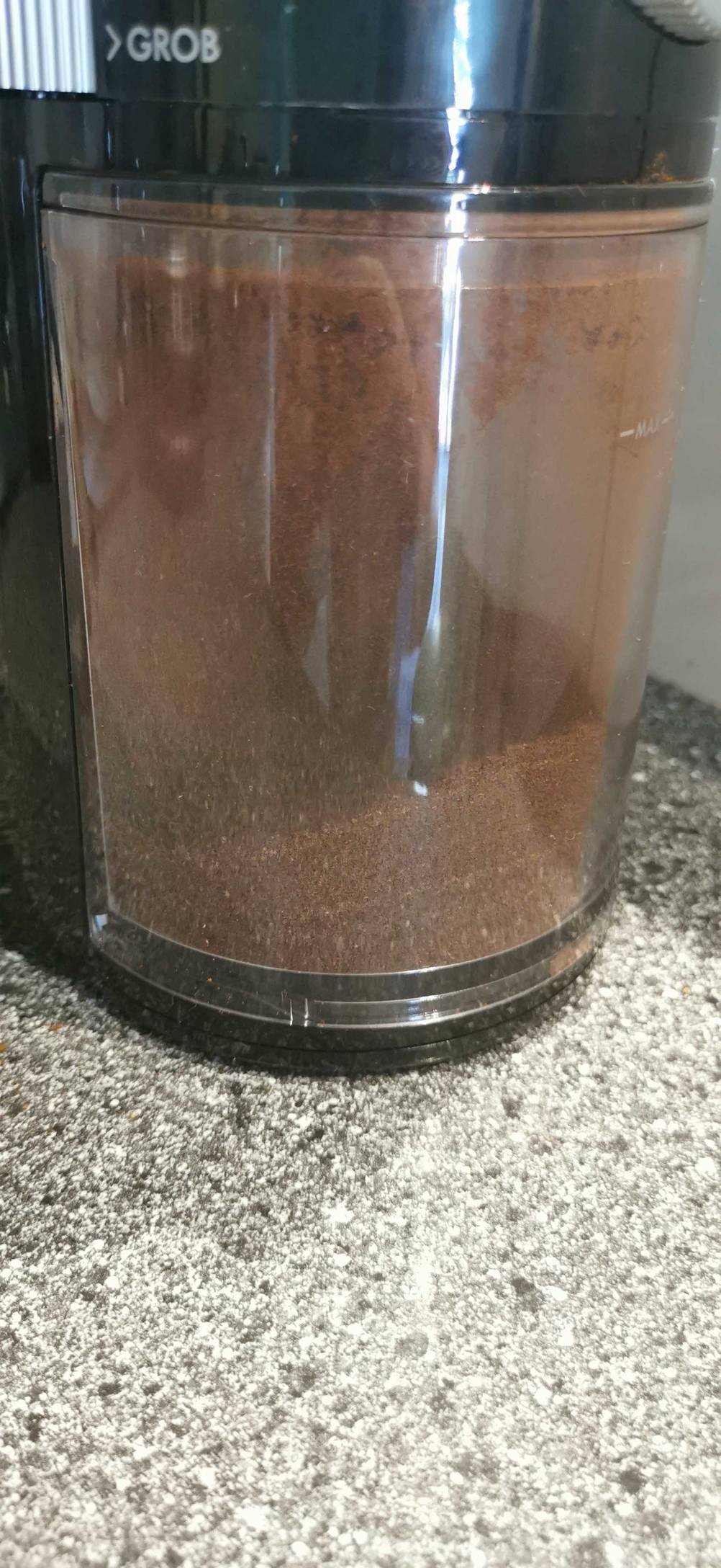 Rommelsbacher elektrische Kaffeemühle Kaffeebehälter
