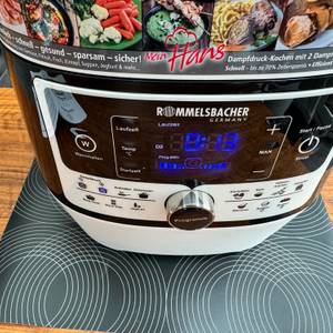 Die Bedienelemente des Rommelsbacher MD 1000