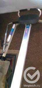 Rudergerät im Test: Ein Rudergerät mit Luftwiderstandssystem