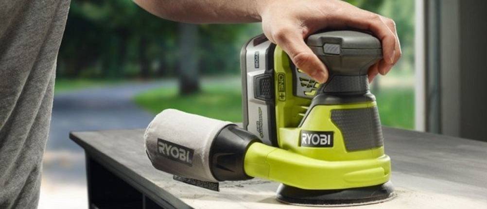 Akku-Schleifmaschine von Ryobi
