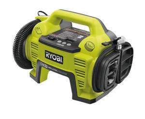 Einfacher Akku-Kompressor von Ryobi.