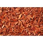 Rote Sandelholzchips.