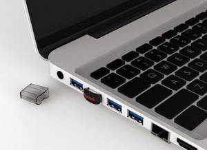 Ein USB 3.0 Anschluss ist leicht an der blauen Einfärbung erkennbar
