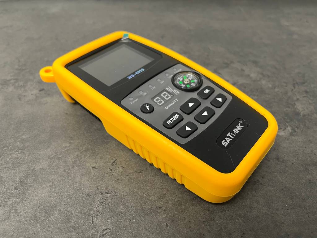 Sat-Finder in Detailansicht.