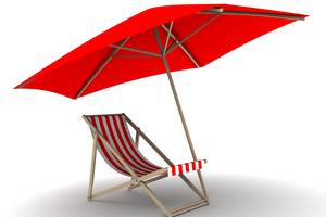 Schirm Strand