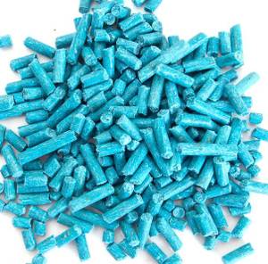 Blaue Pellets