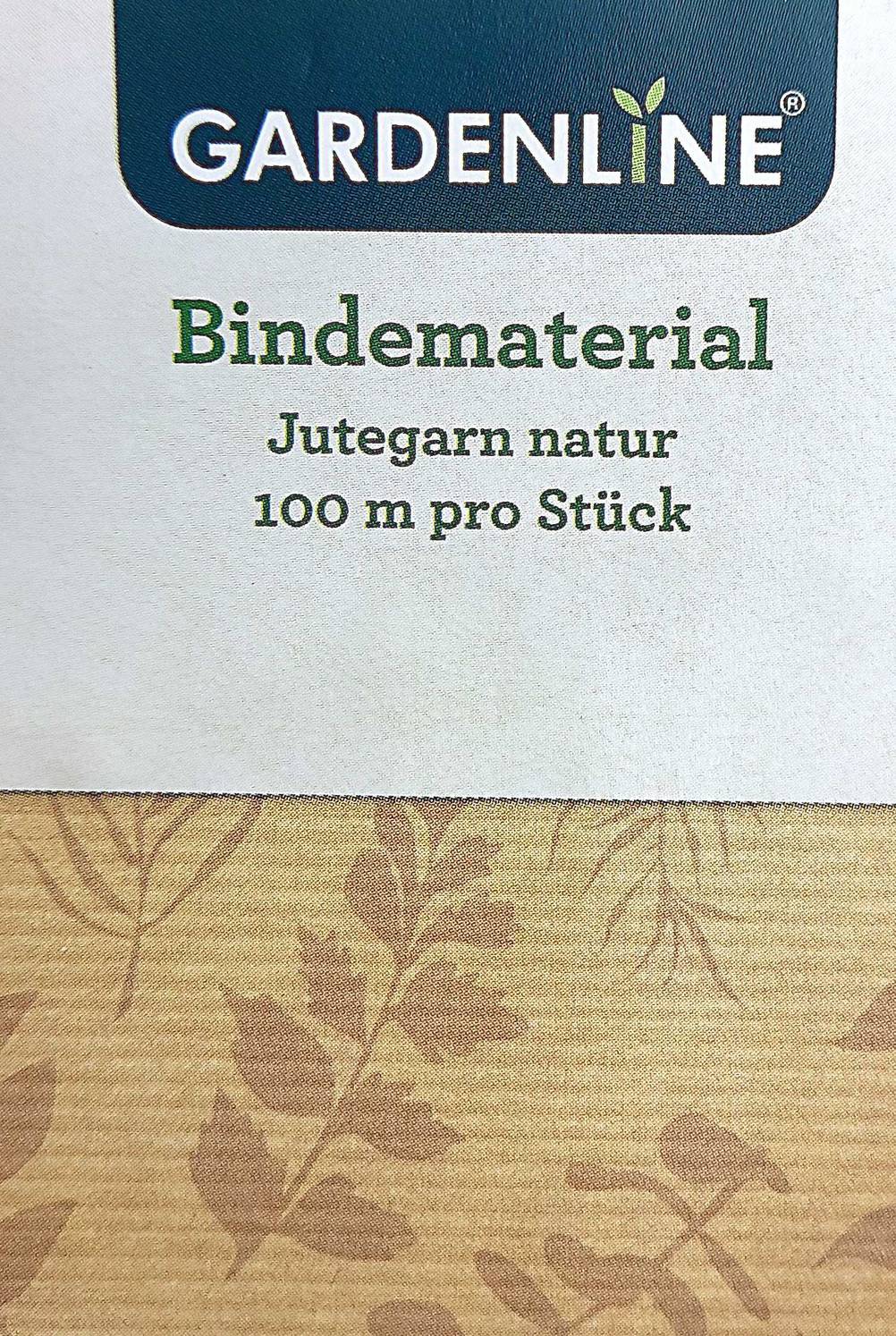 Schnur-Test: Nahaufnahme des Labels mit Logo und Artikelbezeichnung.