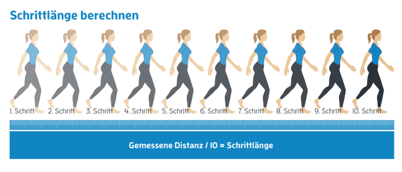 Durchschnittliche Schritte Pro Tag Deutschland www.vergleich.org