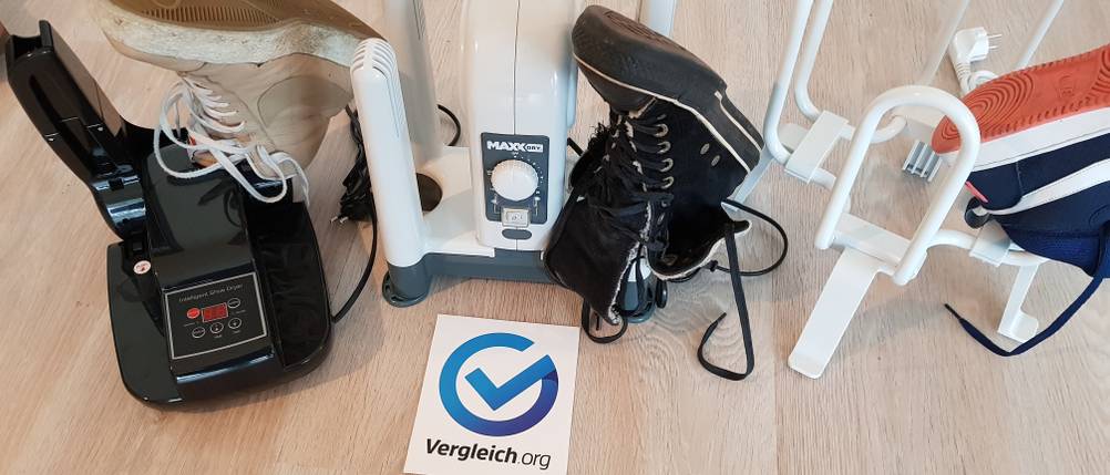 schuhtrockner mit schuhen