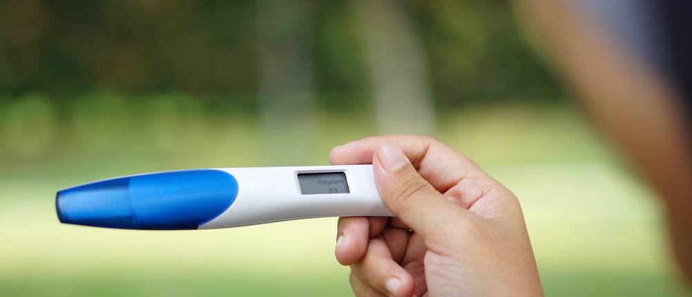 The pregnancy test