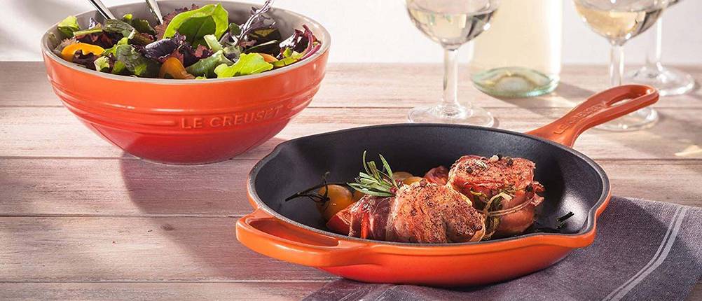 Le Creuset-Pfanne Test