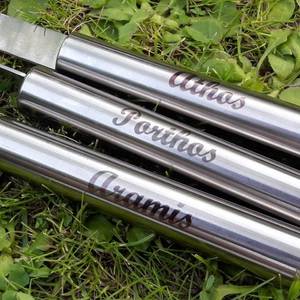personalisiertes Grillbesteck mit Gravur