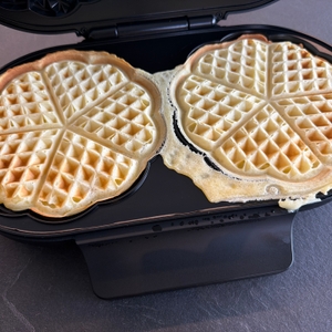 Fertige Waffeln im Severin WA 2106