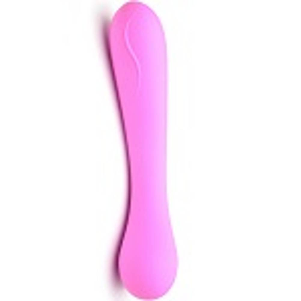 Sexspielzeug im Test: Rosa Dildo auf weißem Untergrund