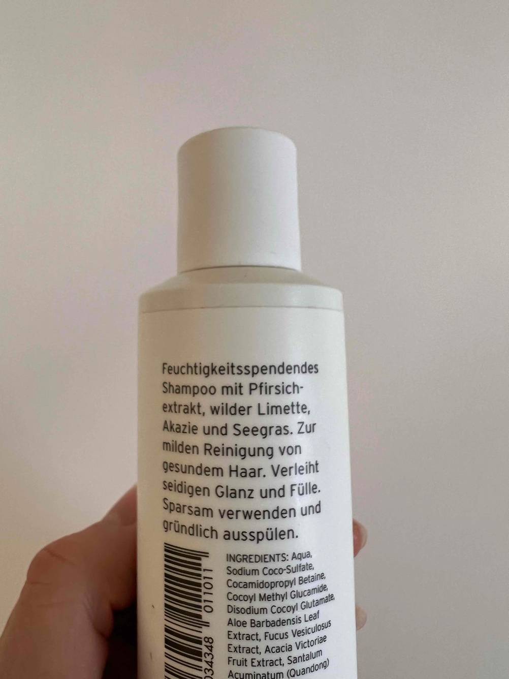 Shampoo ohne Silikone im Test: Nahaufnahme der Verschlusskappe.