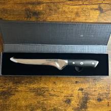 Filetiermesser im Test: Filetiermesser in Box.