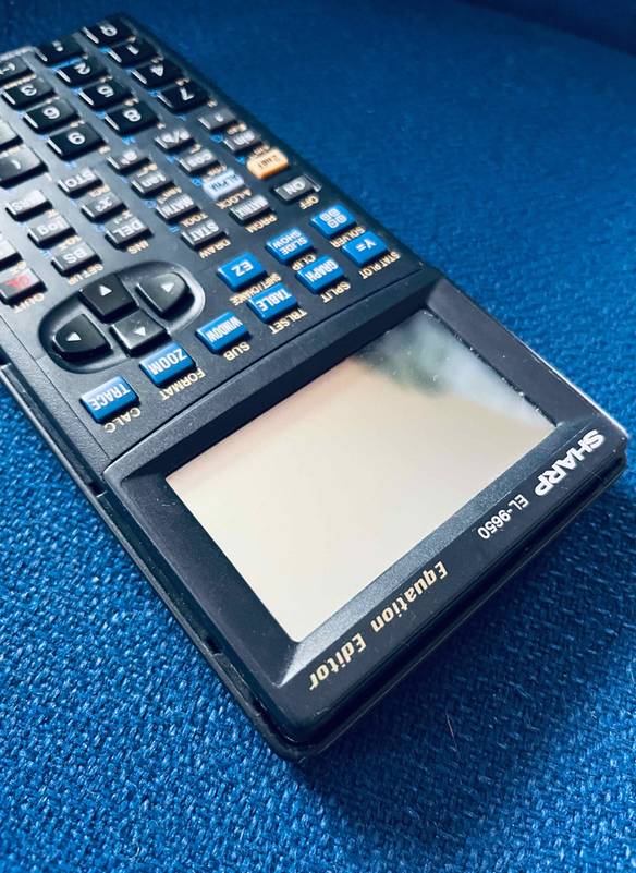SHARP SH EL 9950 Grafikrechner (7-stellige Anzeige, 827