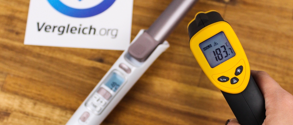 Lockenstab im Test: Lockenstab mit Temperaturanzeige