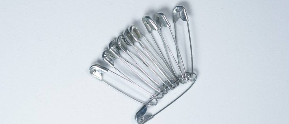 Sicherheitsnadeln Test