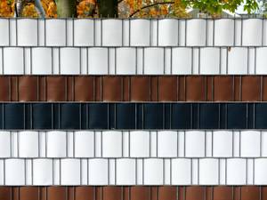Sichtschutzstreifen als Zaunblenden