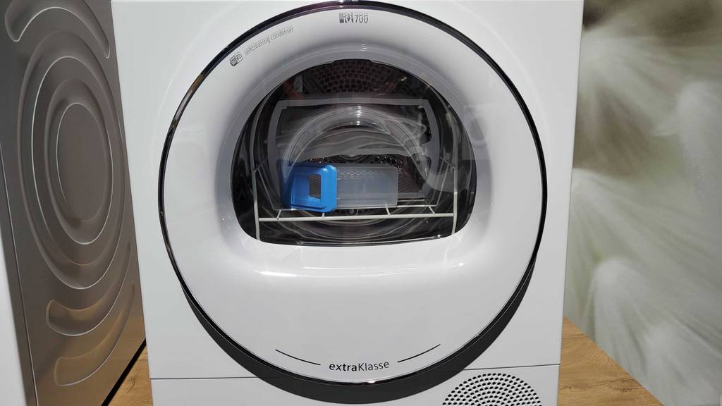 Trommel von einem getesteten Siemens-Trockner. 