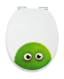 WC Brille mit grünem Monster