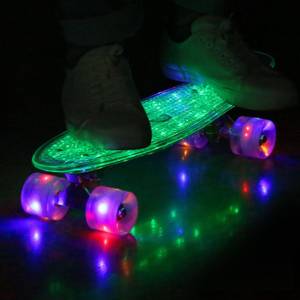 Kinder Skateboard Beleuchtung