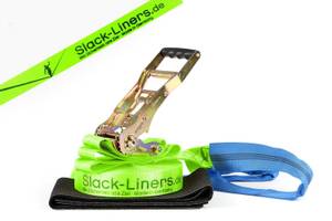 4 teiliges Slackline Set von Slack-Liners