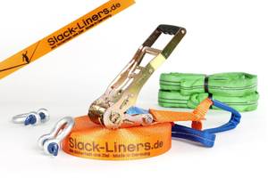 6 teiliges Slack Line Set von Slack-Liners