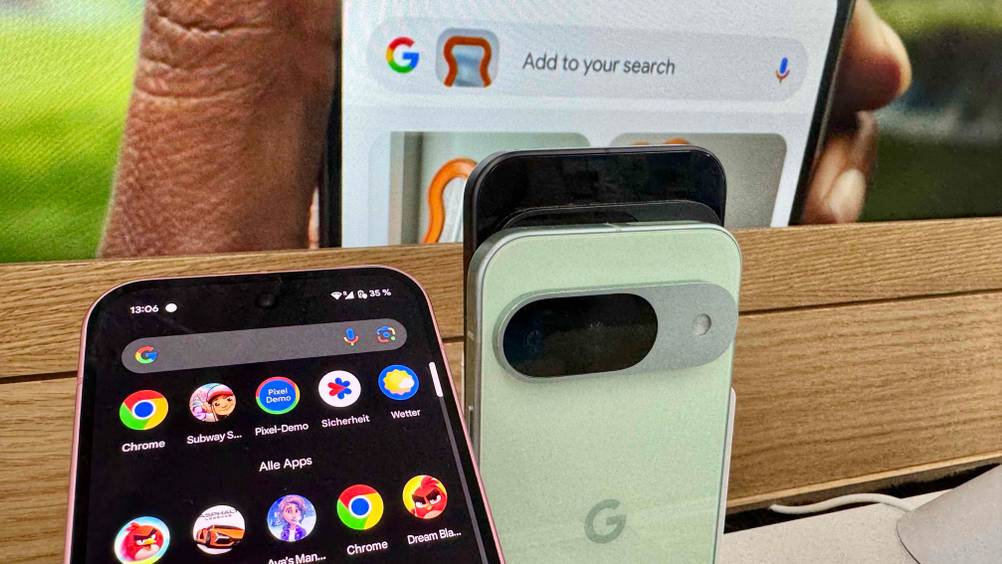 Smartphone 128GB getestet: Nahaufnahme des Bildschirms.