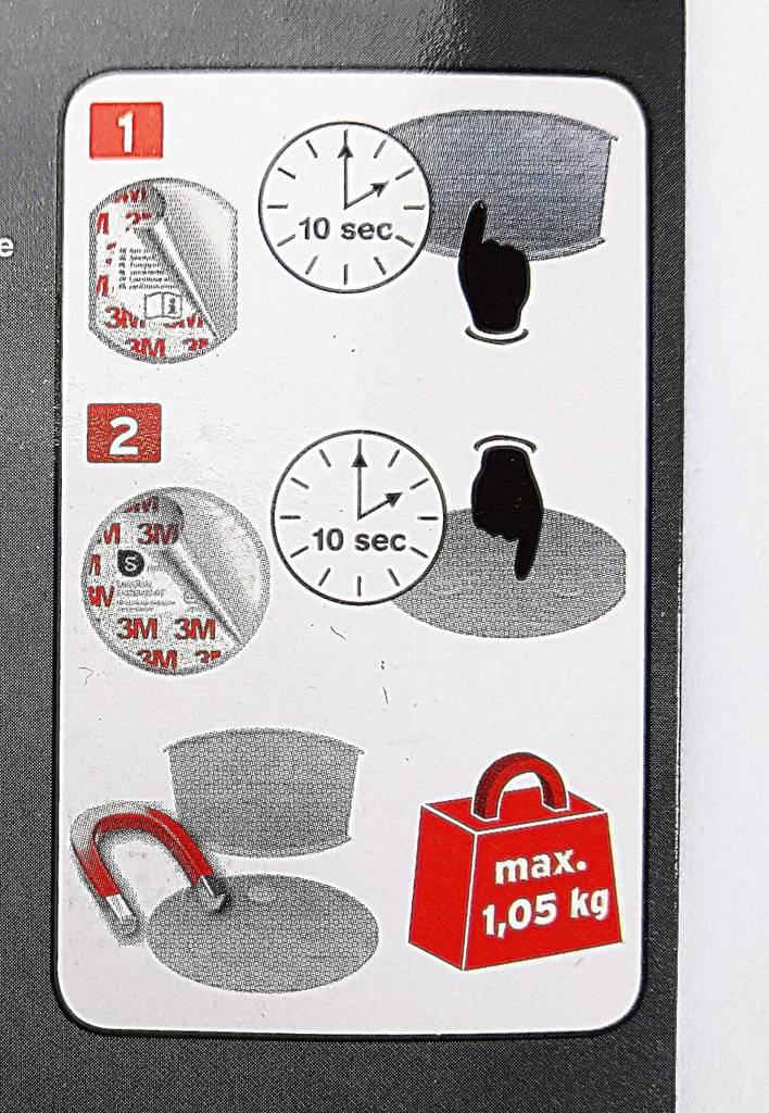 Rauchmelder-Magnethalter-Test: Bebilderte Hinweise zur Handhabung.
