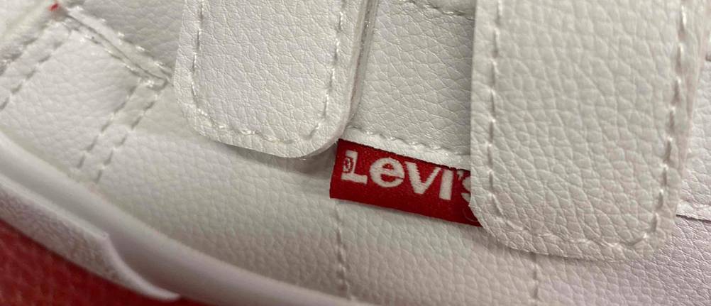 Weiße Levis Kinder Sneaker