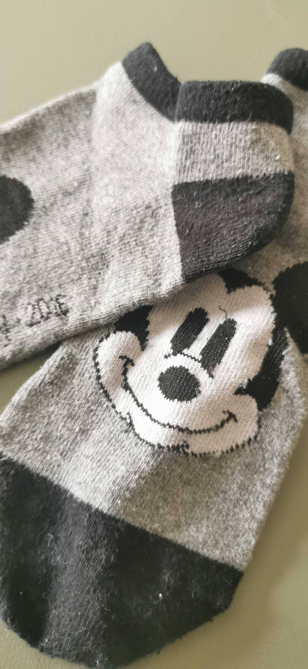 Sneaker-Socken getestet: Nahaufnahme des Motivs.