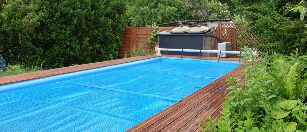 Solar-Poolfolie-Test