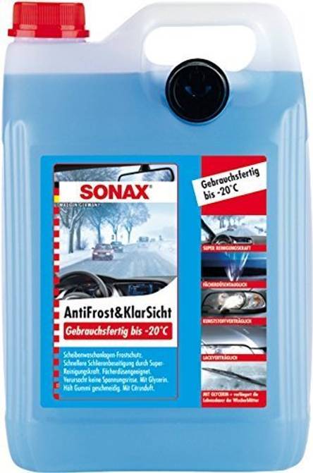 Sonax Scheibenfrostschutz Scheibenenteiser, Auto Windschutzscheiben Enteiser,  Greift weder Lacke, noch Gummi oder Kunststoffe an