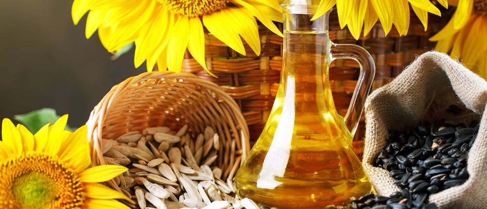Sonnenblumenöl dient nicht nur der Gesundheit, sondern eignet sich auch als Hautpflegeprodukt.